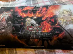 Yugioh The Chronicles Deck The Fallen & The Virtuous Playmat 2025 - Image 1