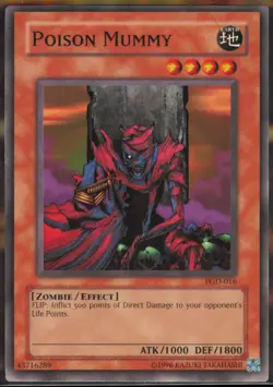 Yu-Gi-Oh Pharaonic Guardian Poison Mummy #PGD-016 Near Mint or Better - Image 1