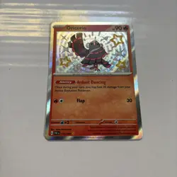Oricorio Paldean Fates Shiny Pokemon TCG Card 113/091 Near Mint Condition - Image 1