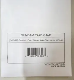 Gundam Card Game TCG Store Tournament Kit TKIT-01 English NEW SEALED - Image 1
