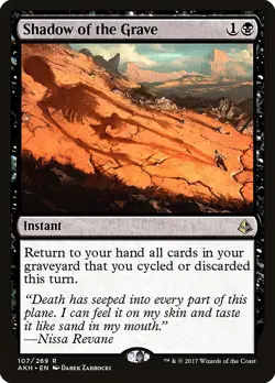 Shadow of the Grave Amonkhet MINT Black Rare MAGIC THE GATHERING CARD ABUGames - Image 1
