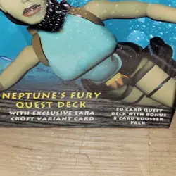 TOMB RAIDER LARA CROFT NEPTUNE'S FURY CCG 50 CARD QUEST DECK SEALED 1999 BOOSTER - Image 2
