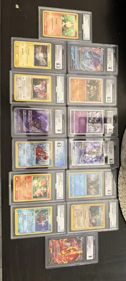 14 Graded Pokemon Card Lot - Image 1