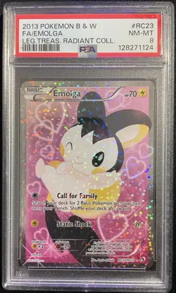 Emolga (Full Art) RC23/RC25 Legendary Treasures: Radiant Collection Holo for sale online - Image 1