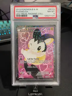 Emolga (Full Art) RC23/RC25 Legendary Treasures: Radiant Collection Holo for sale online - Image 3