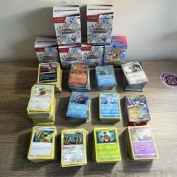 2500 Holo & Non Holo Pokemon Cards Bulk TCG Modern Era Cards - Image 1