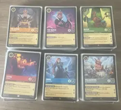 Disney Lorcana Fabled Complete Set Of 205 Foil Cards 0-204 - Dumbo Legendary - Image 1