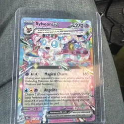 Pokemon TCG Sylveon EX Double Rare Holo Prismatic Evolutions Card 41/131 - Image 1