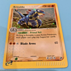 Armaldo - 1/100 - Pokemon Ex Sandstorm Holo Card PACK FRESH NEVER PLAYED - Image 1