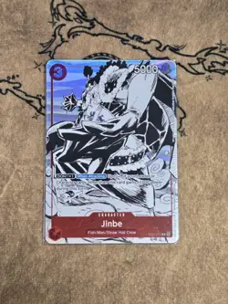 One Piece Card Game Jinbe ST01-005 Gift Collection 2023 Super Rare NM - Image 1