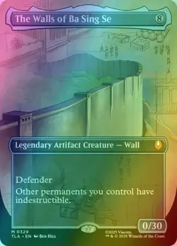 The Walls of Ba Sing Se - Borderless Foil - Avatar: The Last Airbender - TLA M - Image 1