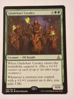 Gladehart Cavalry - Oath of the Gatewatch - Magic the Gathering MTG Nice! - Image 1