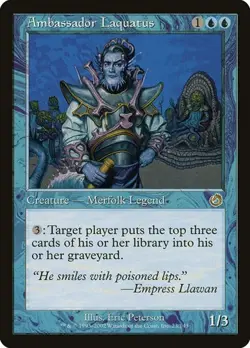 2x Ambassador Laquatus Torment LP MTG - Image 1