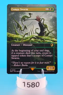 Compy Swarm (Borderless) Universes Beyond: Jurassic World Collection Regular #9 - Image 1