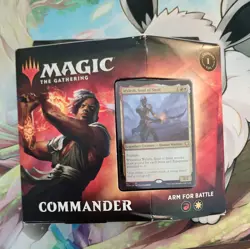 Arm for Battle Commander Deck Commander Legends 2020 SEALED Magic the Gathering - Image 1