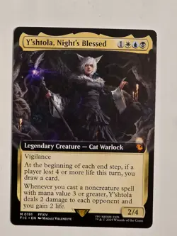 Y'shtola, Night's Blessed M0191 Reg (Extended Art) Final Fantasy MTG NM - Image 1