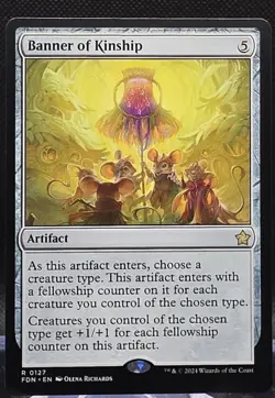 Banner of Kinship #127 Foundations Regular Rare - Image 1