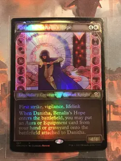MTG Danitha, Benalia's Hope FOIL Dominaria United DMU 287 Rare NM - Image 1