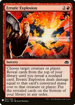 X 1 Erratic Explosion NM Mystery Booster 917 MTG Magic The Gathering - Image 1