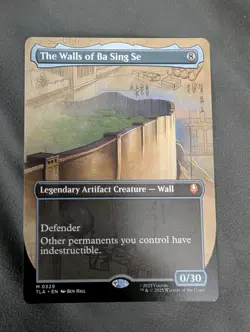 PRESALE The Walls of Ba Sing Se - Extended Art TLA NM MTG - Image 1