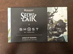 Secret Lair x Ghost of Tsushima RAINBOW FOIL PlayStation MTG SEALED - Image 1
