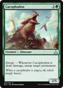 Cacophodon Light Play, English Magic the Gathering MTG Rivals of Ixalan - Image 1
