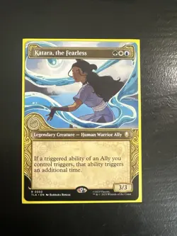 1x Katara, the Fearless (Showcase) (R) NM Avatar: The Last Airbender MTG - Image 1
