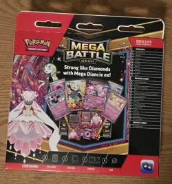 Pokemon Mega Gengar EX + Mega Diancie EX Battle Deck Set of 2 Brand New Sealed - Image 5