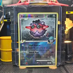 Forretress G Rising Rivals Reverse Holo Pokemon TCG 61/111 Platinum SP Common - Image 1