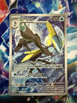 Pokemon TCG Mega Evolution Inteleon 142/132 Illustration Rare - Image 1
