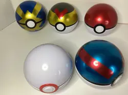 Pokemon Ball 5 Lot Tin - Image 1