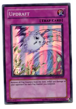 Yu-Gi-Oh! Updraft Super Rare englisch Aufwind GLAS-EN067 - Image 1