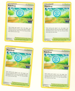 Set Of 4 PokeStop 68/78 Uncommon Pokemon Trading Card Playset - Image 3