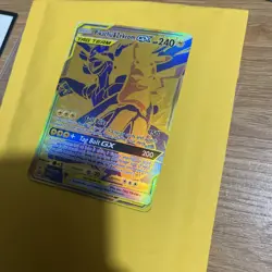 Pokemon Pikachu & Zekrom GX TCG Sun & Moon SM248 Holo Gold Promo Card - Image 4
