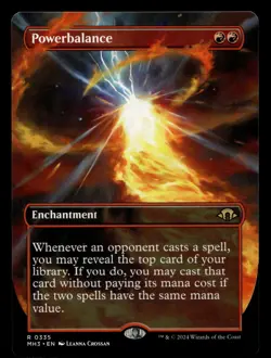 Powerbalance (Borderless) #335 MTG Modern Horizons 3 NM X1 - Image 1