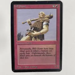 Hill Giant Alpha MP Moderate Play MTG Magic The Gathering C - Image 1
