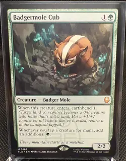 Magic The Gathering - Avatar: The Last Airbender-Badgermole Cub Mythic Non-Foil - Image 1