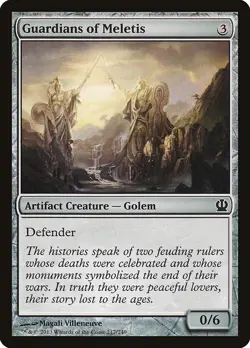 MTG Magic the Gathering 1x FOIL NM Guardians of Meletis - Theros x1 - Image 1