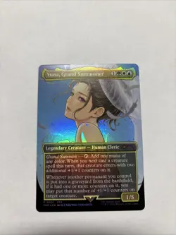 Yuna Grand Summoner Borderless Foil Promo - Image 1