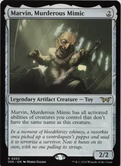 Marvin, Murderous Mimic R Duskmourn: House of Horror 253 LP-NM - Image 1