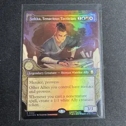 Sokka, Tenacious Tactician (Showcase) Avatar: The Last Airbender Foil - Image 1