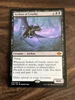 Archon of Cruelty - Modern Horizons 2 - NM - MTG - Image 1