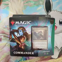 Magic The Gathering Kaldheim Commander Deck Elven Empire Brand New Sealed - Image 1