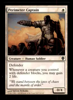 MTG Perimeter Captain LP Light Play Worldwake [1675] - Image 1