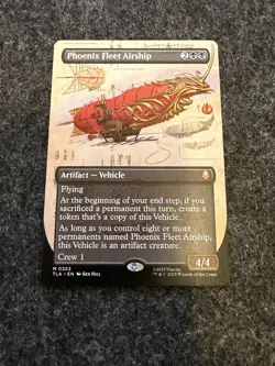 Phoenix Fleet Airship NM Regular (Borderless) #323 MTG Avatar The Last Airbender - Image 1