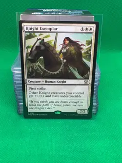 MTG - KNIGHT EXEMPLAR - March of the Machine Com (R) - Image 1
