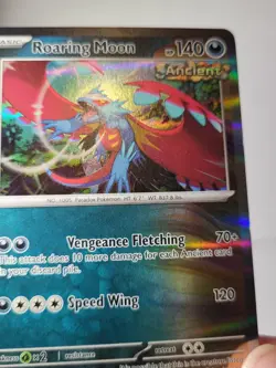 Roaring Moon 109/162 Holo 4x PLAYSET Temporal Forces Pokemon TCG LP - Image 3