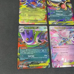 Mega Gengar Heracross Sharpedo Diancie Ex Pokemon Phantasmal Flames NM Lot - Image 4