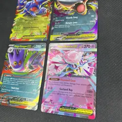 Mega Gengar Heracross Sharpedo Diancie Ex Pokemon Phantasmal Flames NM Lot - Image 5