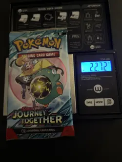 Heavy! Over 22.72 Gram Pokemon Journey Together Booster Pack Sealed - Image 1